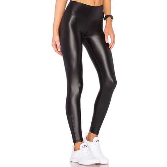 REN Active Pants - Alexis REN Active Zipper Black Workout Legging